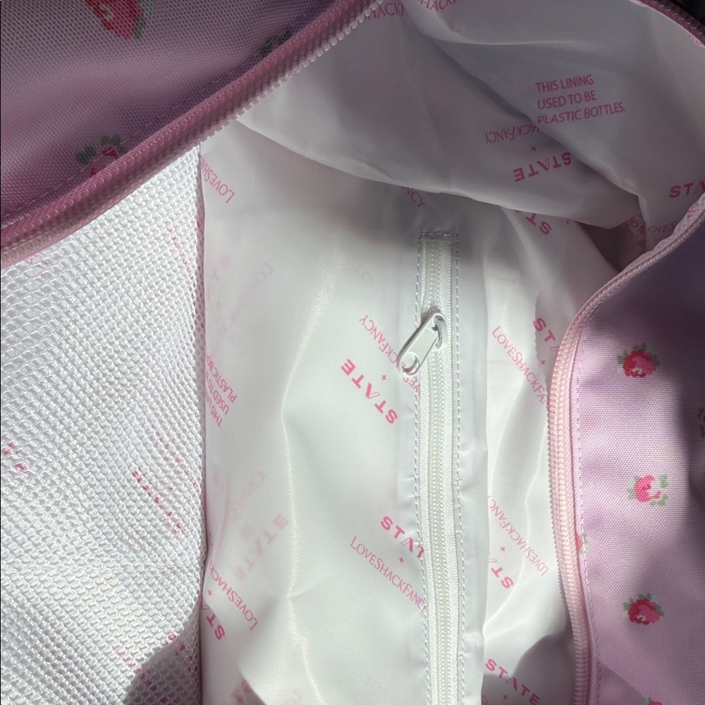 STATE x LoveShackFancy Pink Floral Travel Bag - Picture 5 of 5
